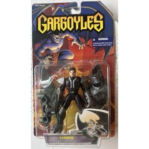 Kenner Gargoyles XANATOS w/ Disguise Armor Action Figure Series 1 1995 (62F)